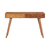 Coaster Lotus 2-drawer Console Table Natural Brown Model 951790
